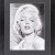 Marilyn Monroe FRAMED MEMORABILIA ART POSTER PRINT | marilyn_monroe_Black_frame.jpg