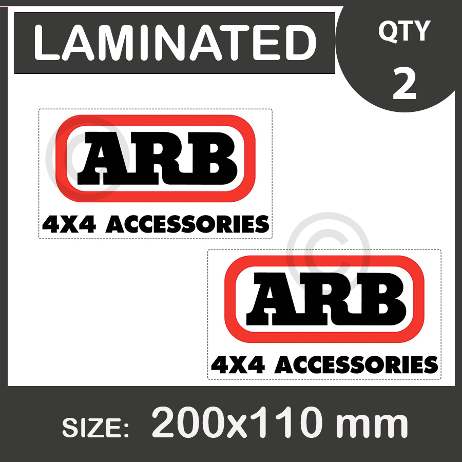 ARB 4x4, Car Stickers, vinyl decal, Laminated. | ARB_4x4_ausart.jpg