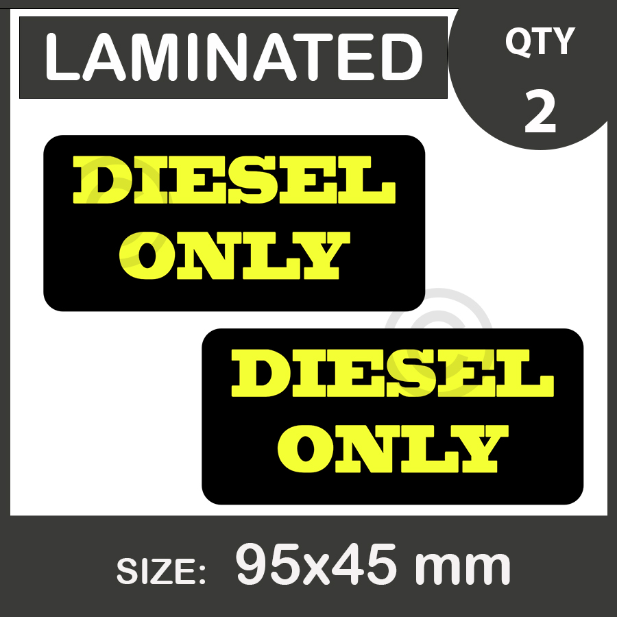 DIESEL ONLY PETROL, Diecut vinyl, Car Stickers, vinyl decal, Laptop, Bumper, 4x4, Ute, Laminated. | DIESEL_ONLY_PETROL_aus.jpg